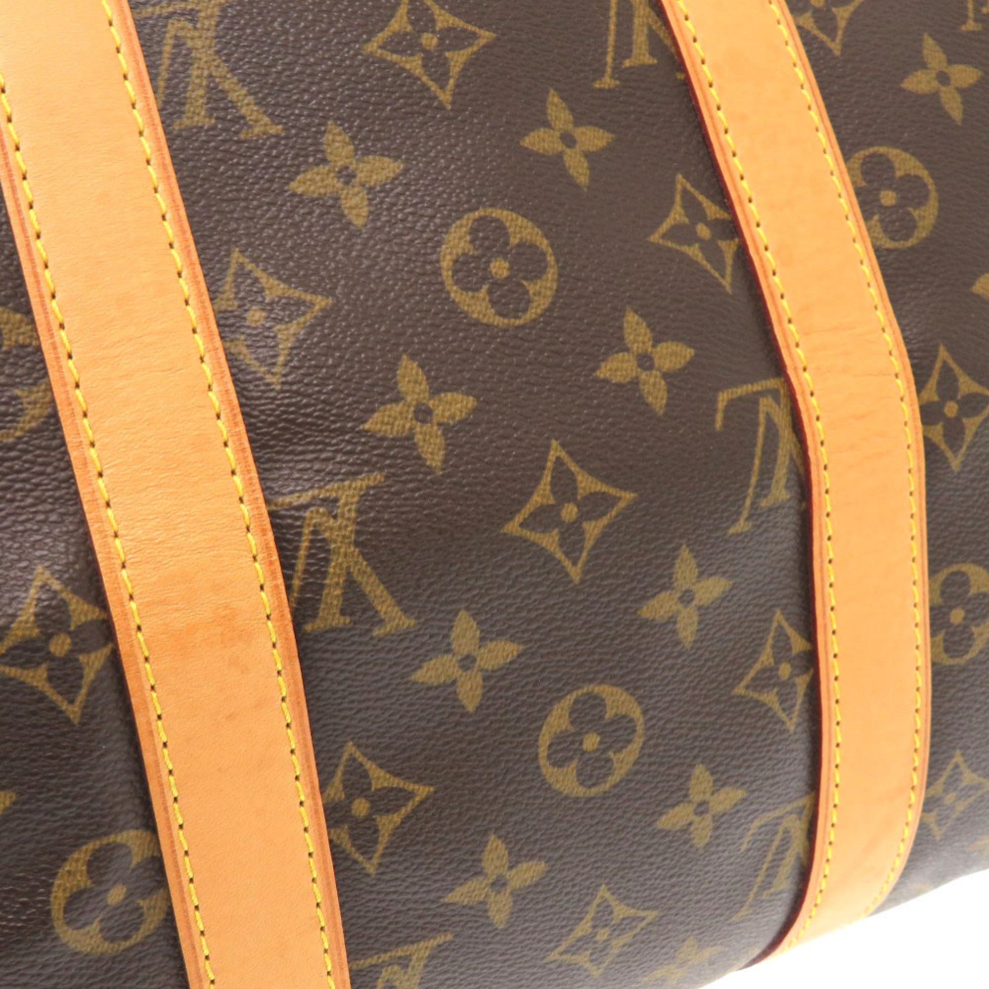 Louis Vuitton Brown Monogram Monogram Boston Bag (Pre-Owned)
