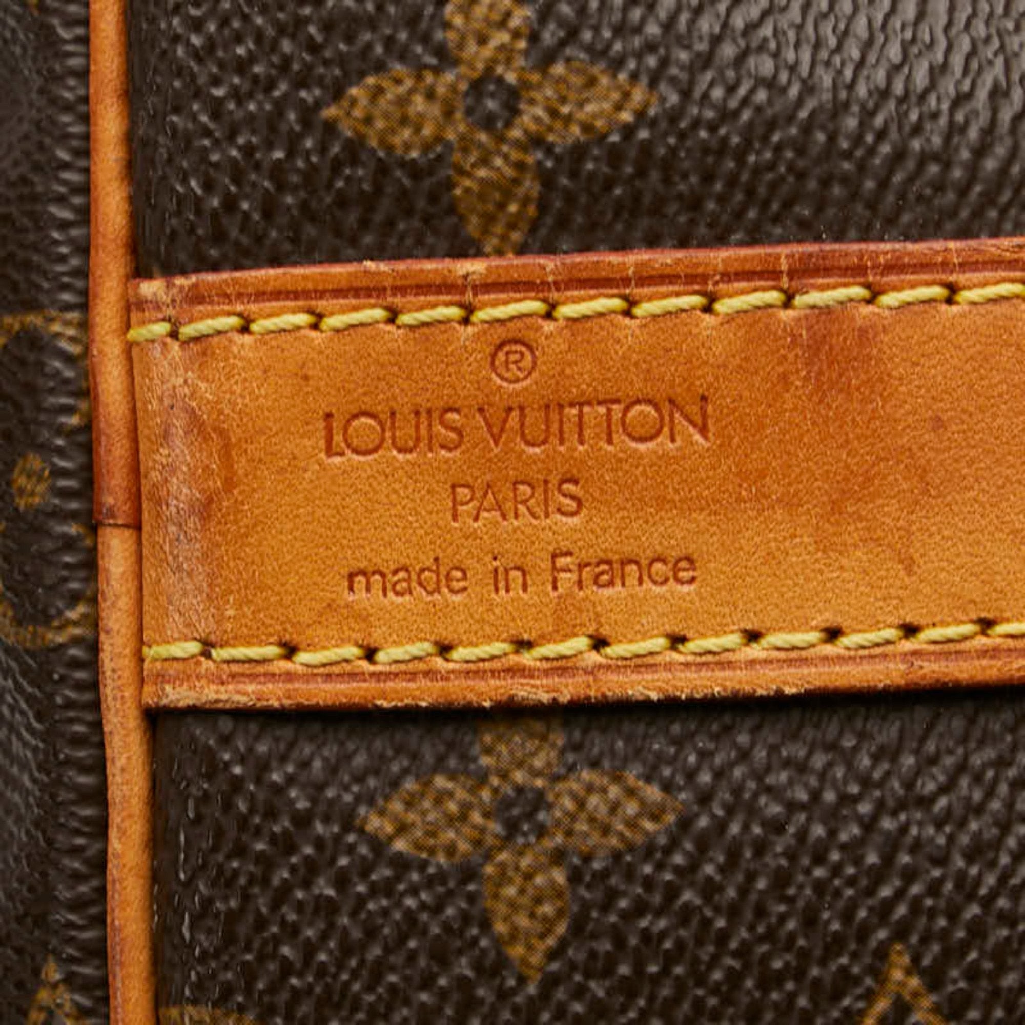 Louis Vuitton Monogram Brown Pvc Leather Boston Bag Shoulder Bag (Pre-Owned)