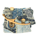 Louis Vuitton Blue Monogram Monogram Denim Messenger Bag Shoulder Bag (Pre-Owned)