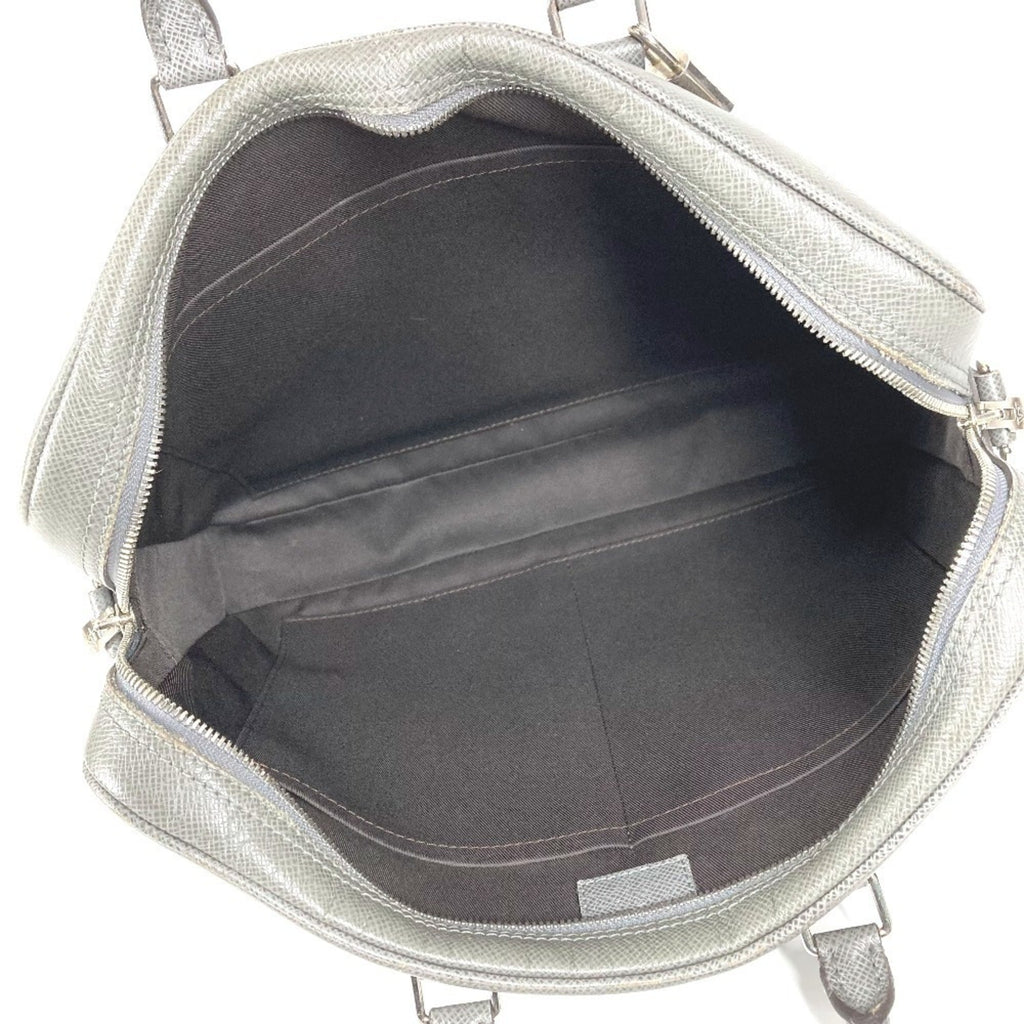 Louis Vuitton Galle Glacier Gray Taiga Leather Handbag Tote Bag (Pre-Owned)