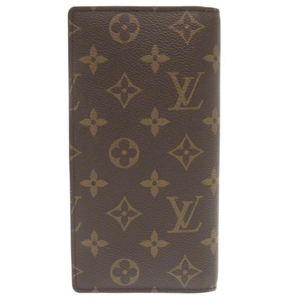 Louis Vuitton Brown Monogram Long Wallet (Bi-Fold) (Pre-Owned)