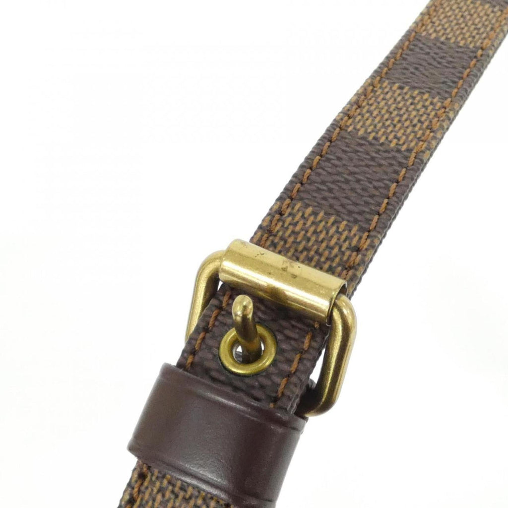 Louis Vuitton Brown Coated Canvas Shoulder Bag (Pre-Owned)