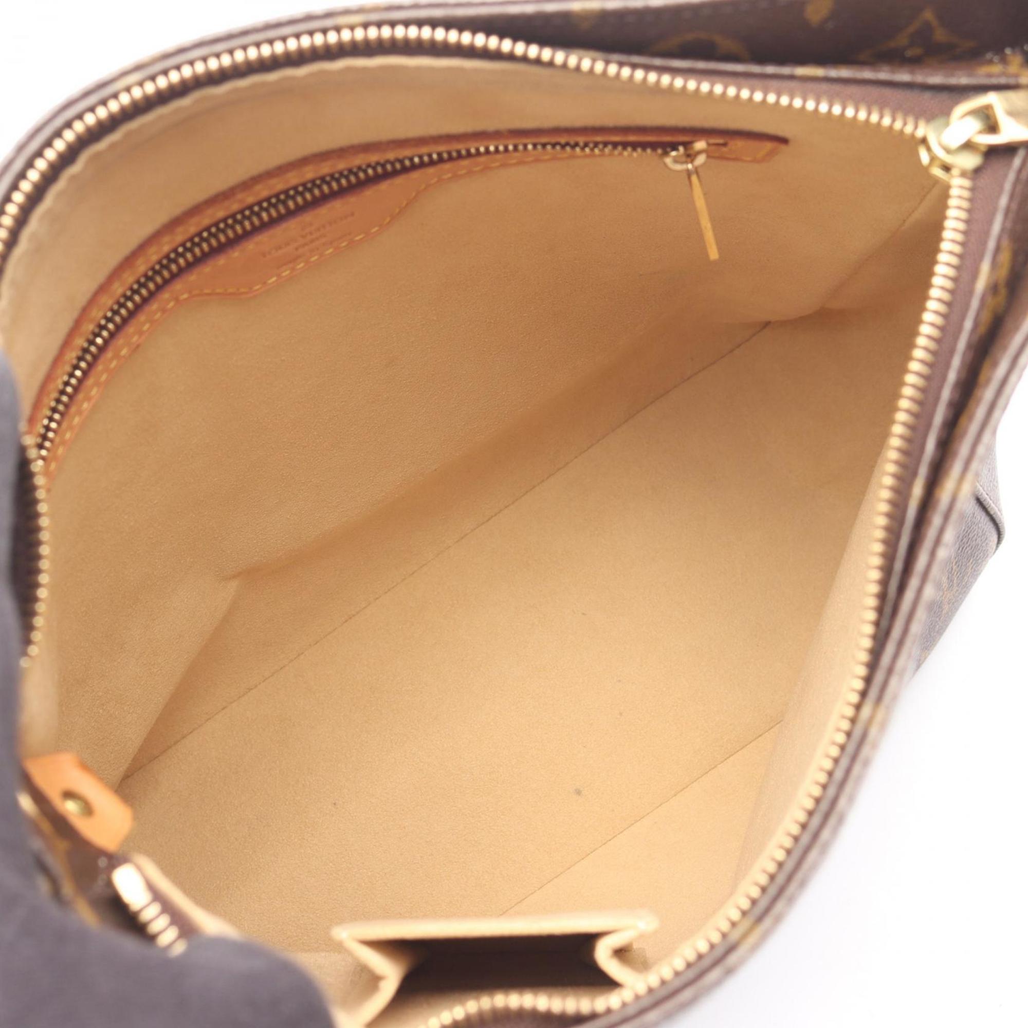 Louis Vuitton Brown Pvc Leather Shoulder Bag (Pre-Owned)