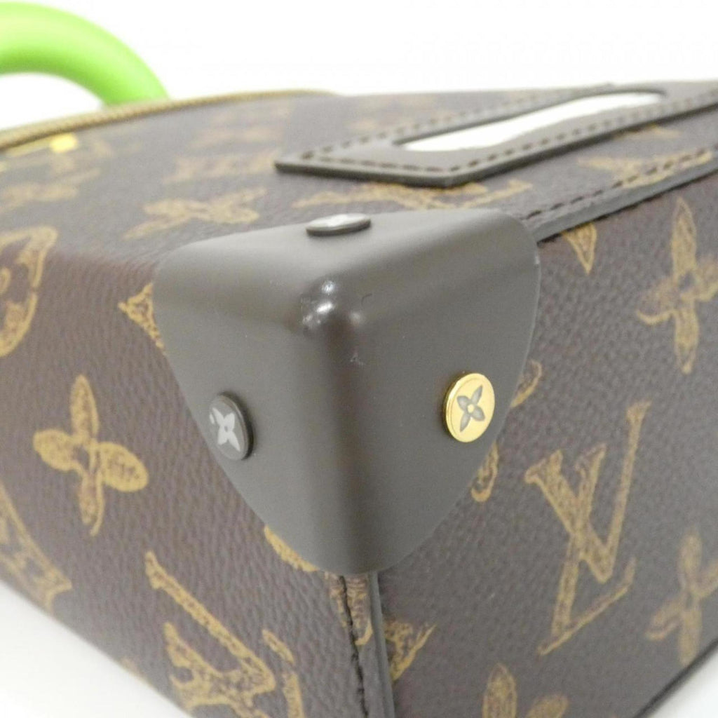 Louis Vuitton Marron Coated Canvas Handbag (Pre-Owned)