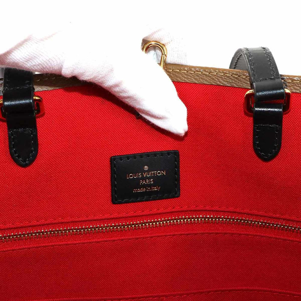 Louis Vuitton Monogram Monogram Reverse Monogram Monogram Reverse Shoulder Bag Tote Bag (Pre-Owned)