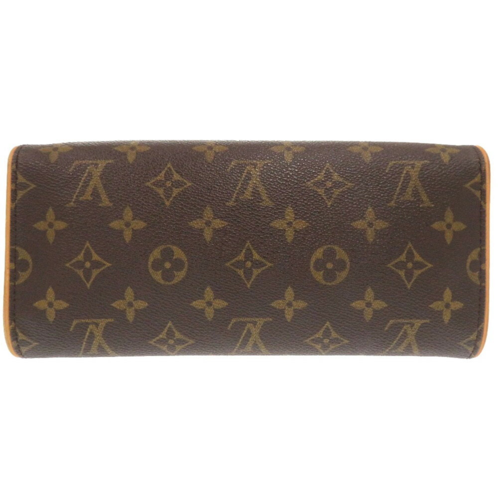 Louis Vuitton Brown Monogram Monogram Pochette Shoulder Bag (Pre-Owned)