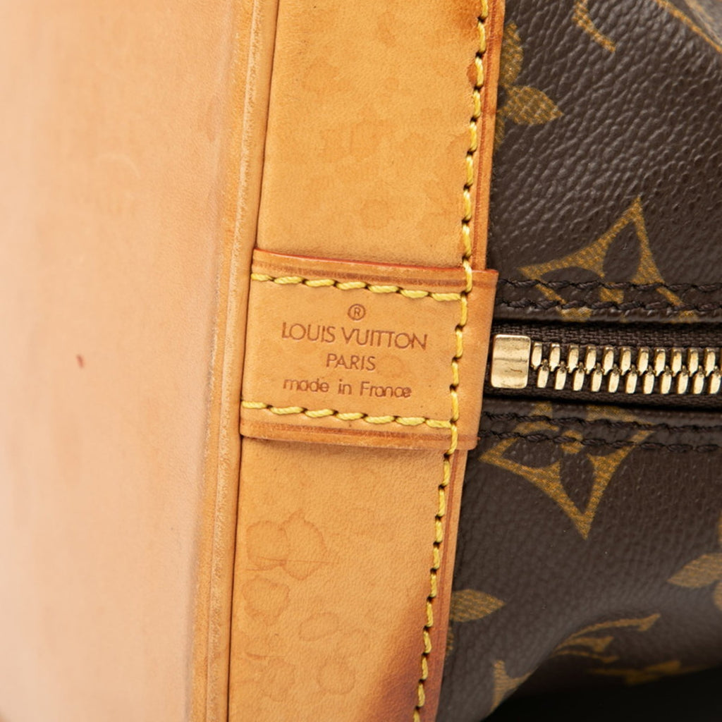 Louis Vuitton Brown Pvc Leather Handbag (Pre-Owned)