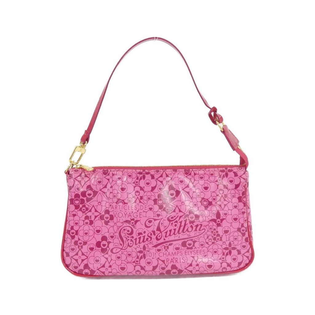 Louis Vuitton Rose Pvc Pochette Pouch (Pre-Owned)