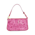 Louis Vuitton Rose Pvc Pochette Pouch (Pre-Owned)