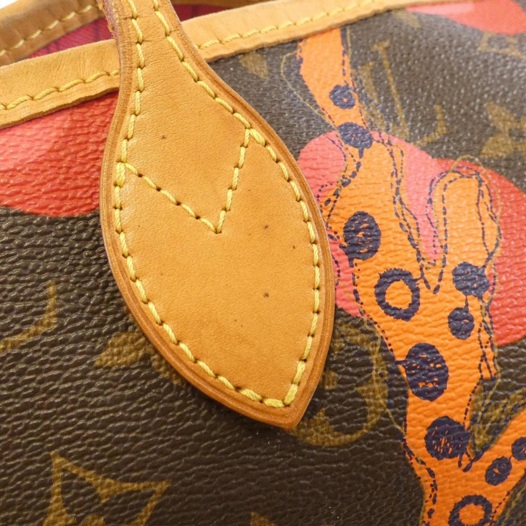 Louis Vuitton Marron Coated Canvas Handbag (Pre-Owned)