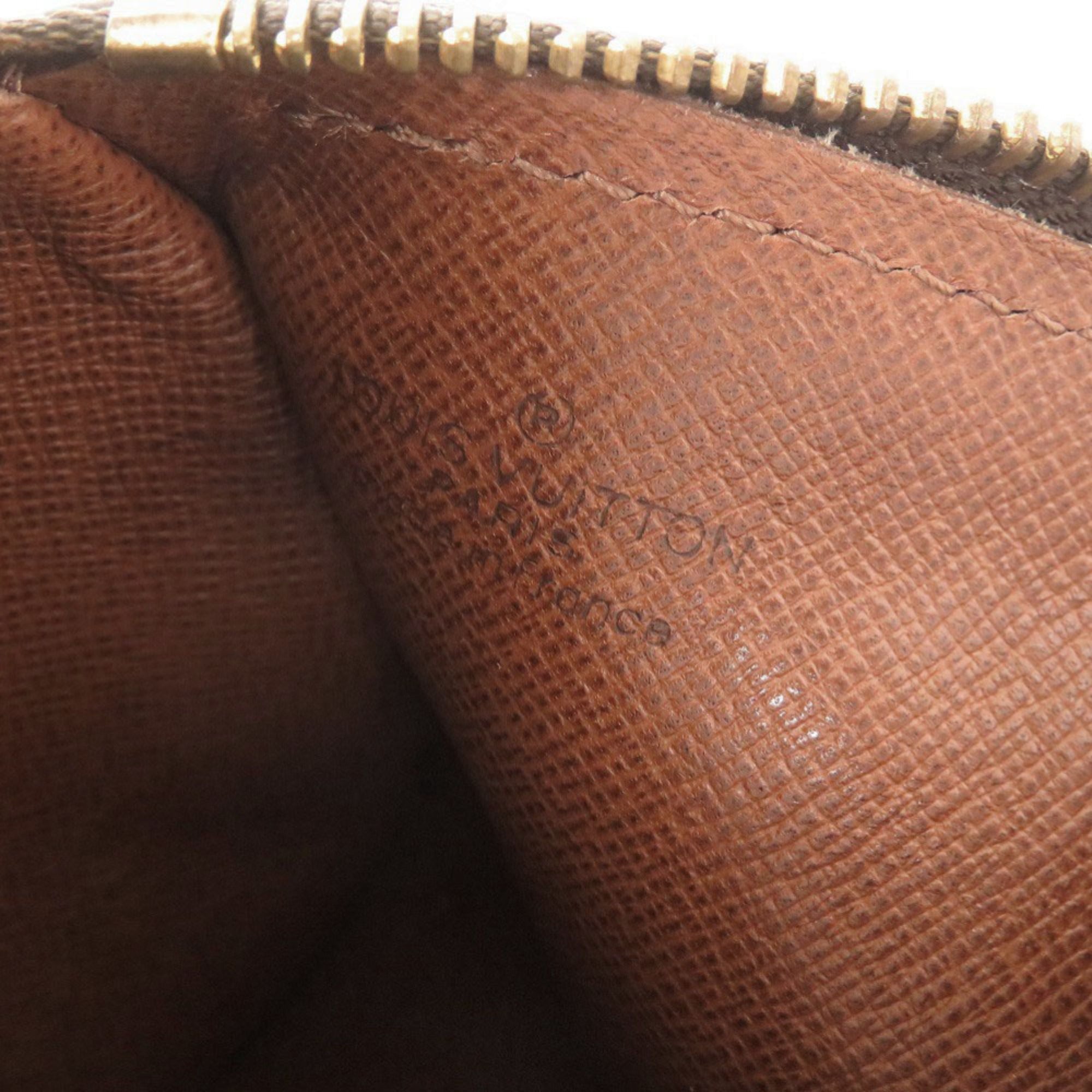 Louis Vuitton Brown Monogram Canvas Handbag (Pre-Owned)
