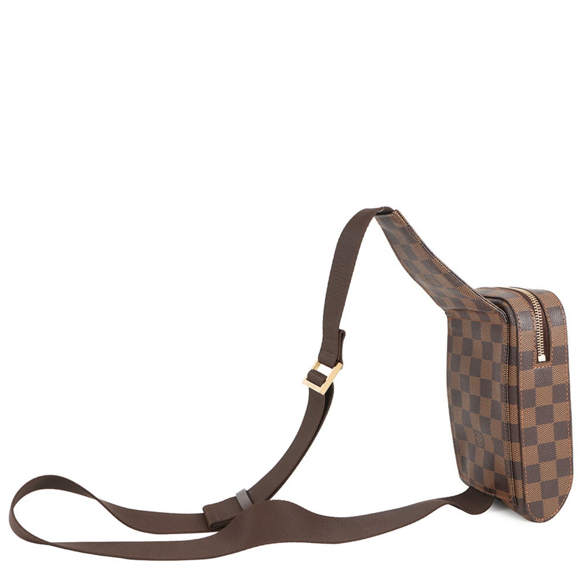 Louis Vuitton Damier Brown Damier Canvas Ebene Shoulder Bag Sling Bag (Pre-Owned)