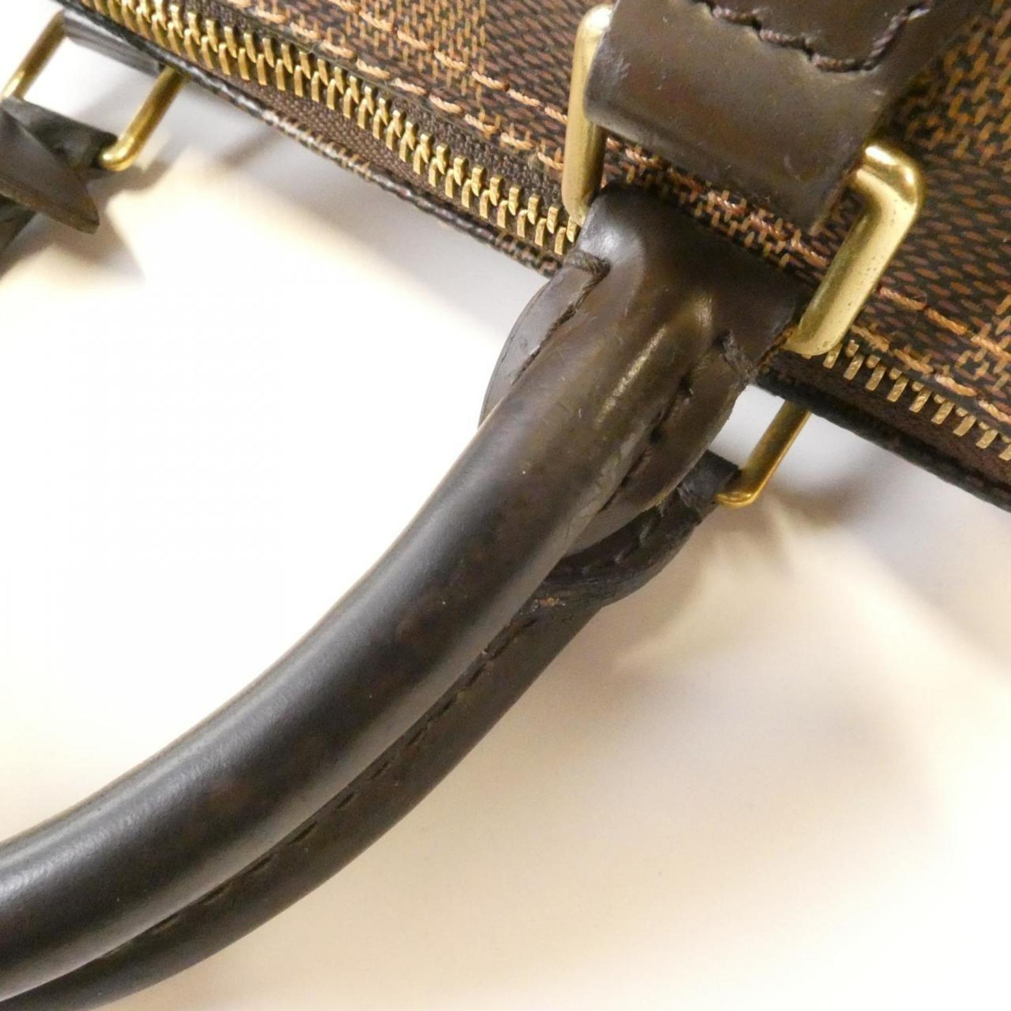 Louis Vuitton Ebene Coated Canvas Boston Bag (Pre-Owned)