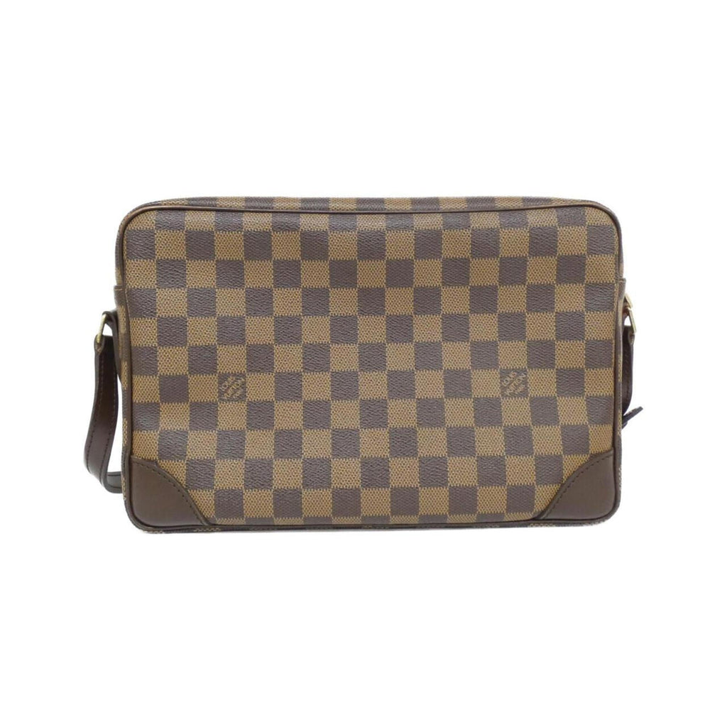 Louis Vuitton Ebene Coated Canvas Shoulder Bag (Pre-Owned)