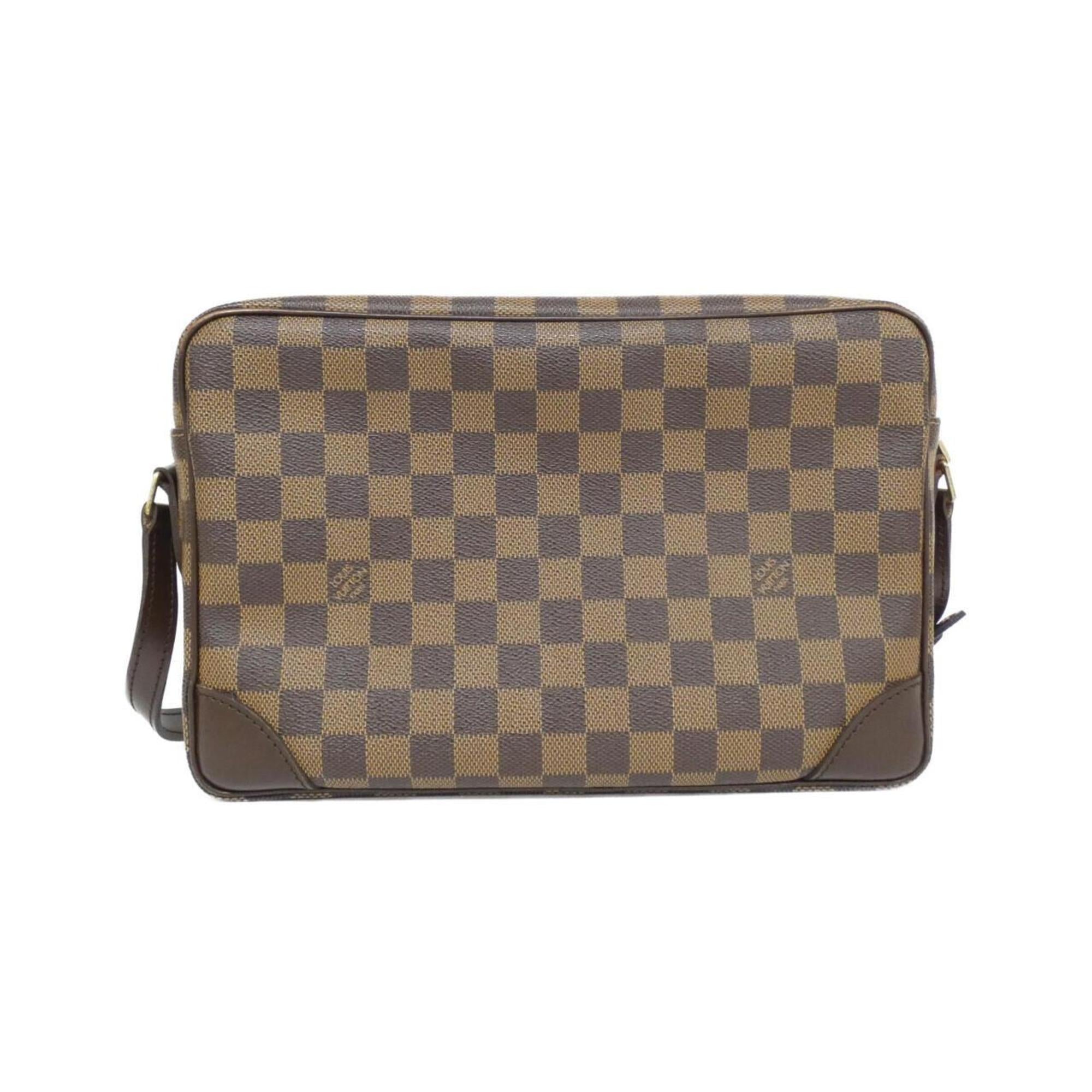 Louis Vuitton Ebene Coated Canvas Shoulder Bag (Pre-Owned)