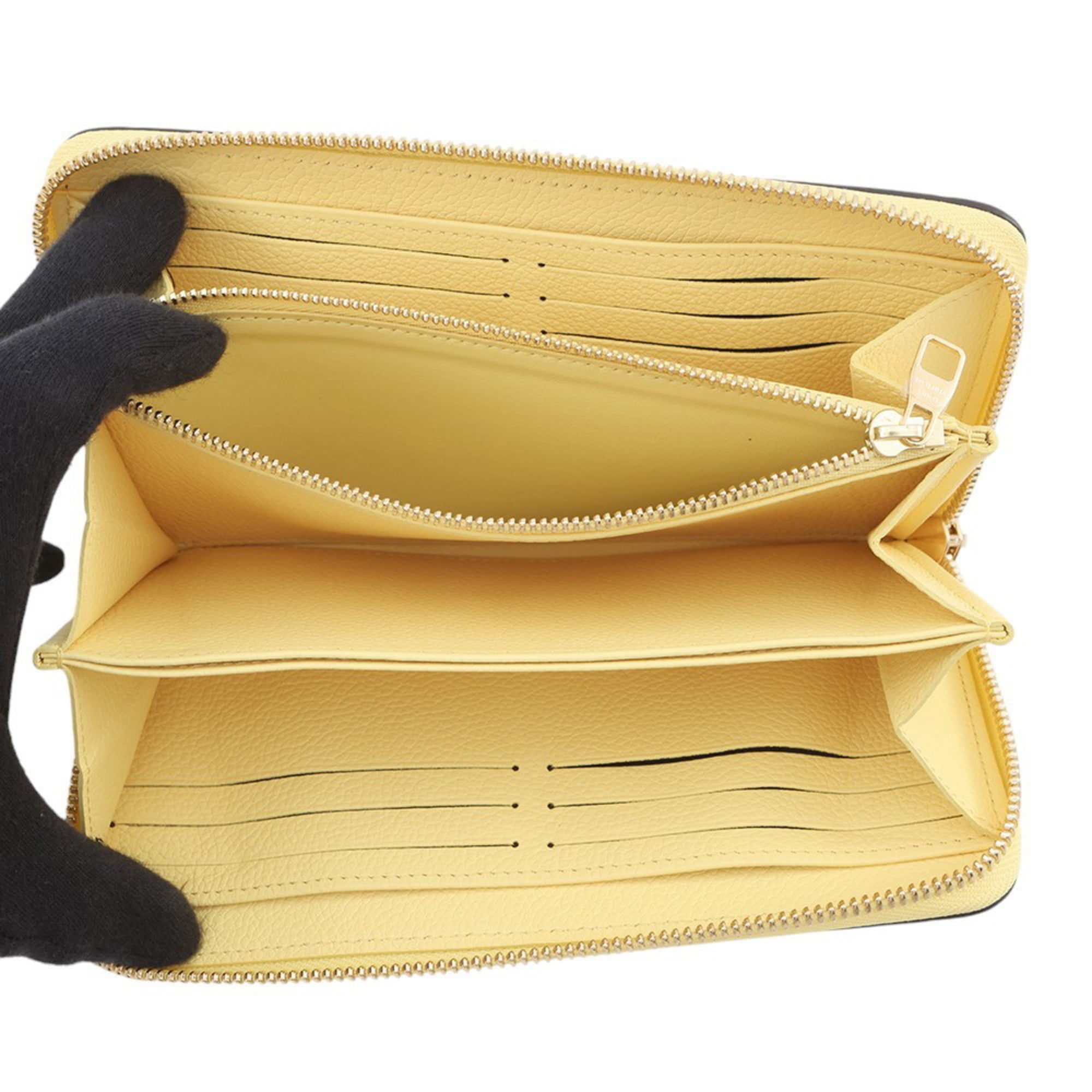 Louis Vuitton Monogram Empreinte Jaune Monogram Empreinte Long Wallet (Bi-Fold) (Pre-Owned)