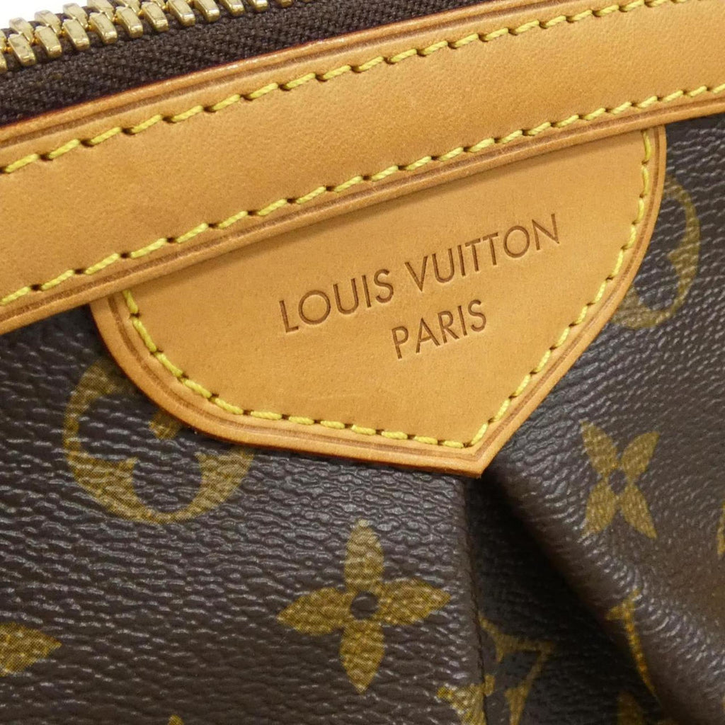 Louis Vuitton Brown Coated Canvas Shoulder Bag (Pre-Owned)