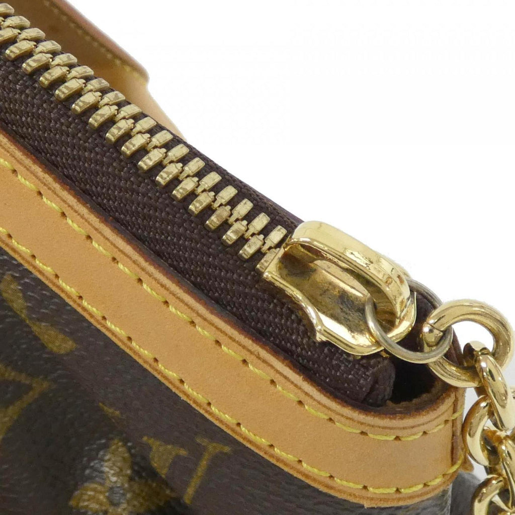 Louis Vuitton Brown Coated Canvas Shoulder Bag (Pre-Owned)