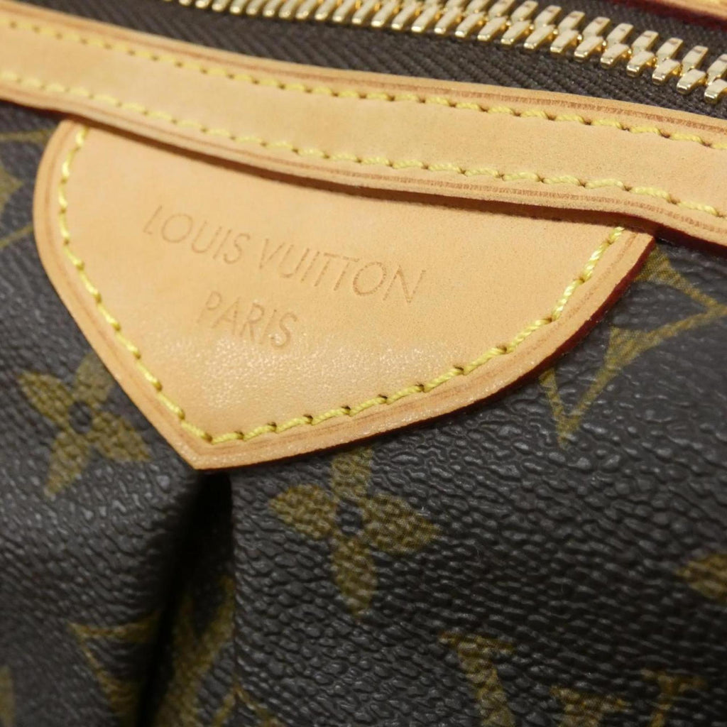 Louis Vuitton Monogram Marron Coated Canvas Handbag (Pre-Owned)