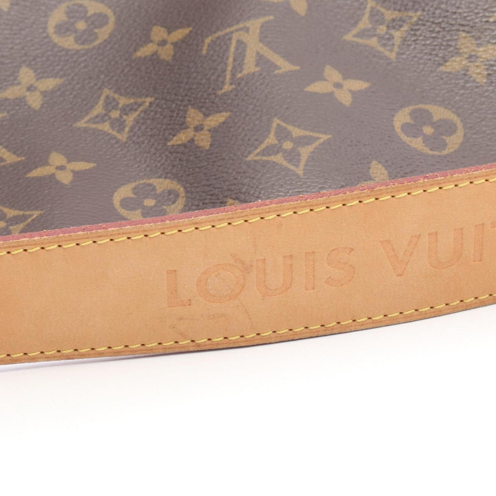 Louis Vuitton Brown Monogram Coated Canvas Leather Shoulder Bag (Pre-Owned)