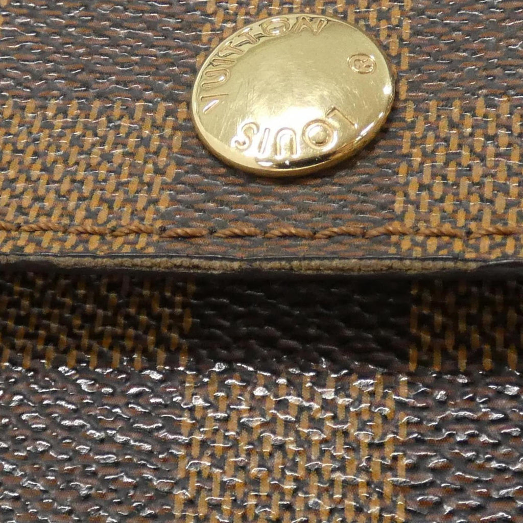 Louis Vuitton Ebene Coated Canvas Shoulder Bag (Pre-Owned)