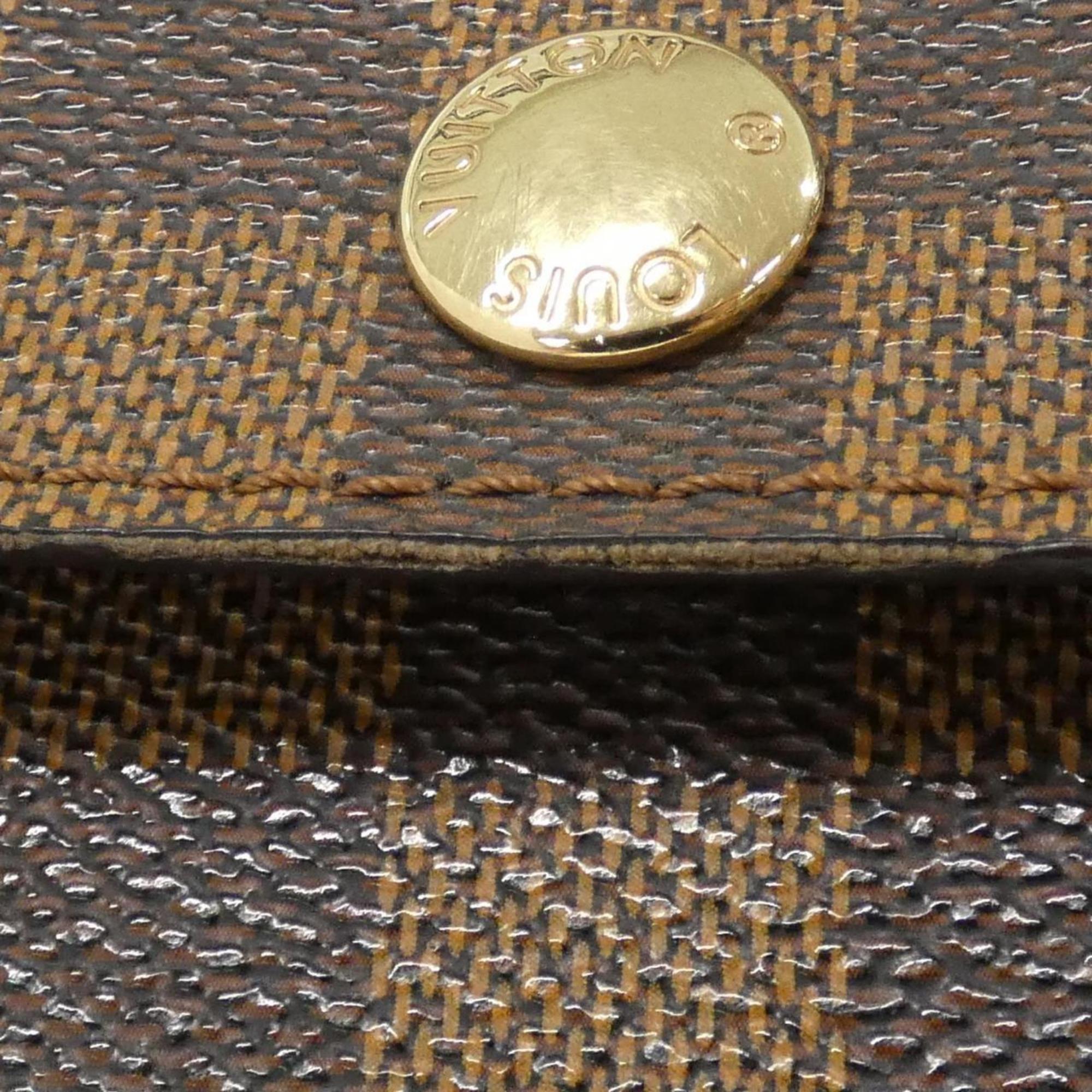 Louis Vuitton Ebene Coated Canvas Shoulder Bag (Pre-Owned)
