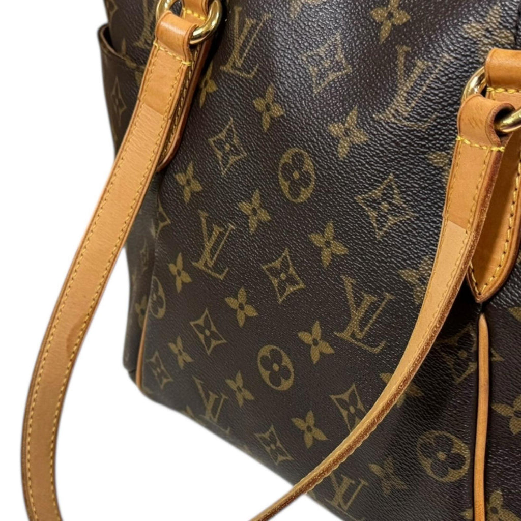 Louis Vuitton Brown Monogram Canvas Tote Bag (Pre-Owned)