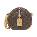 Louis Vuitton Marron Coated Canvas Shoulder Bag (Pre-Owned)