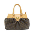 Louis Vuitton Marron Coated Canvas Handbag (Pre-Owned)
