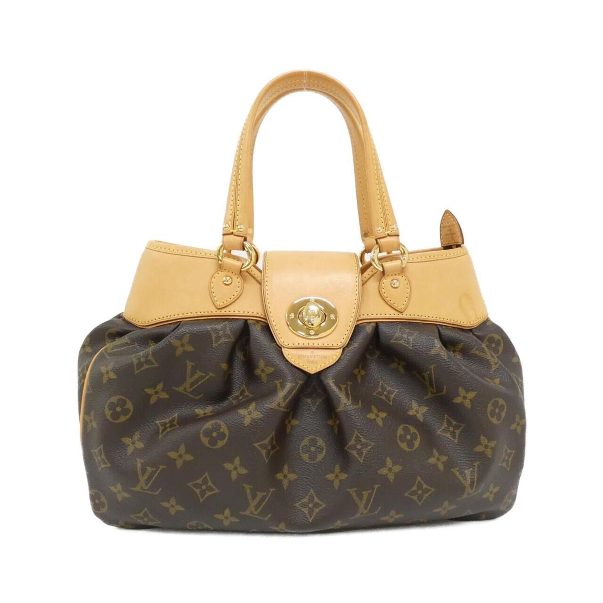Louis Vuitton Marron Coated Canvas Handbag (Pre-Owned)