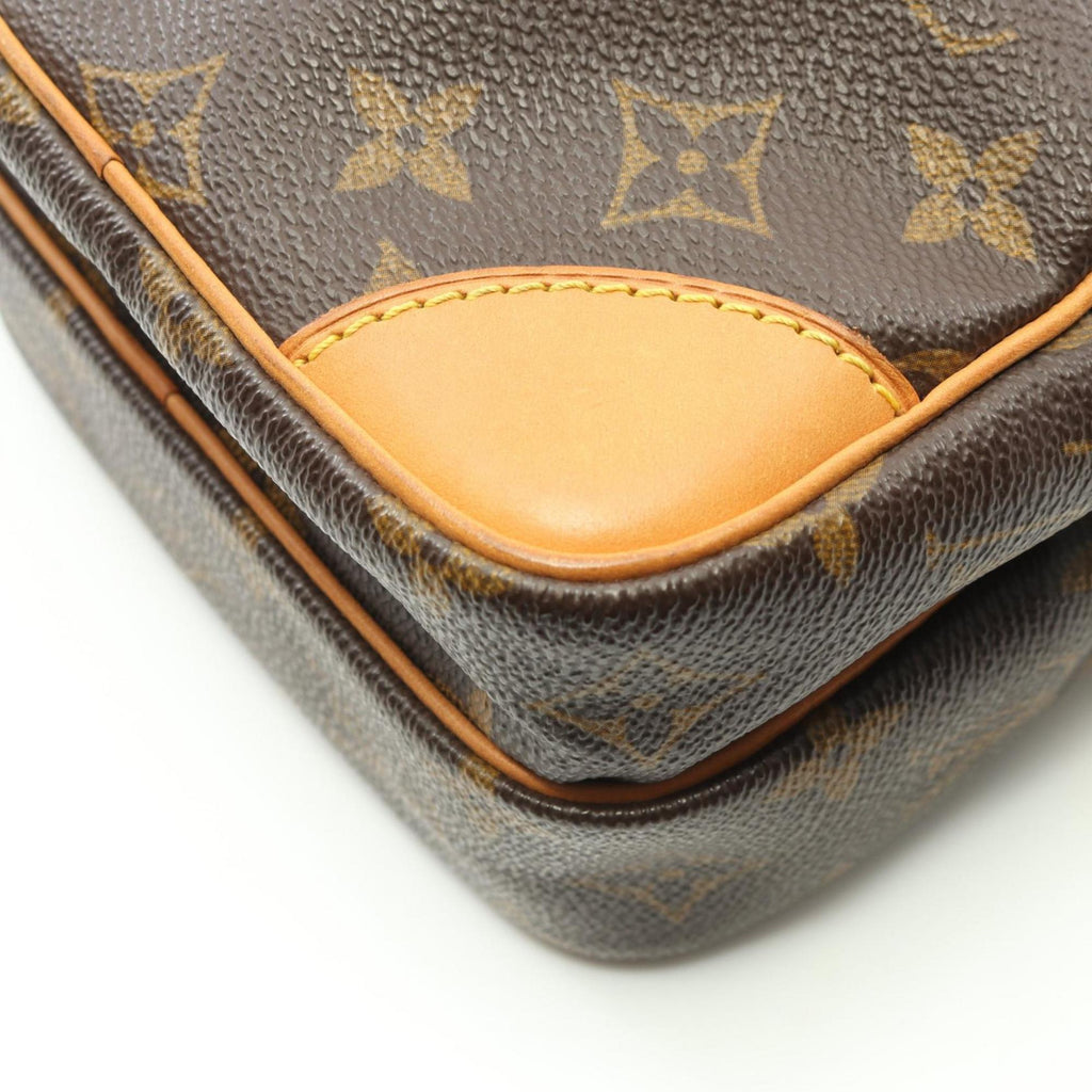 Louis Vuitton Brown Monogram Coated Canvas Shoulder Bag (Pre-Owned)