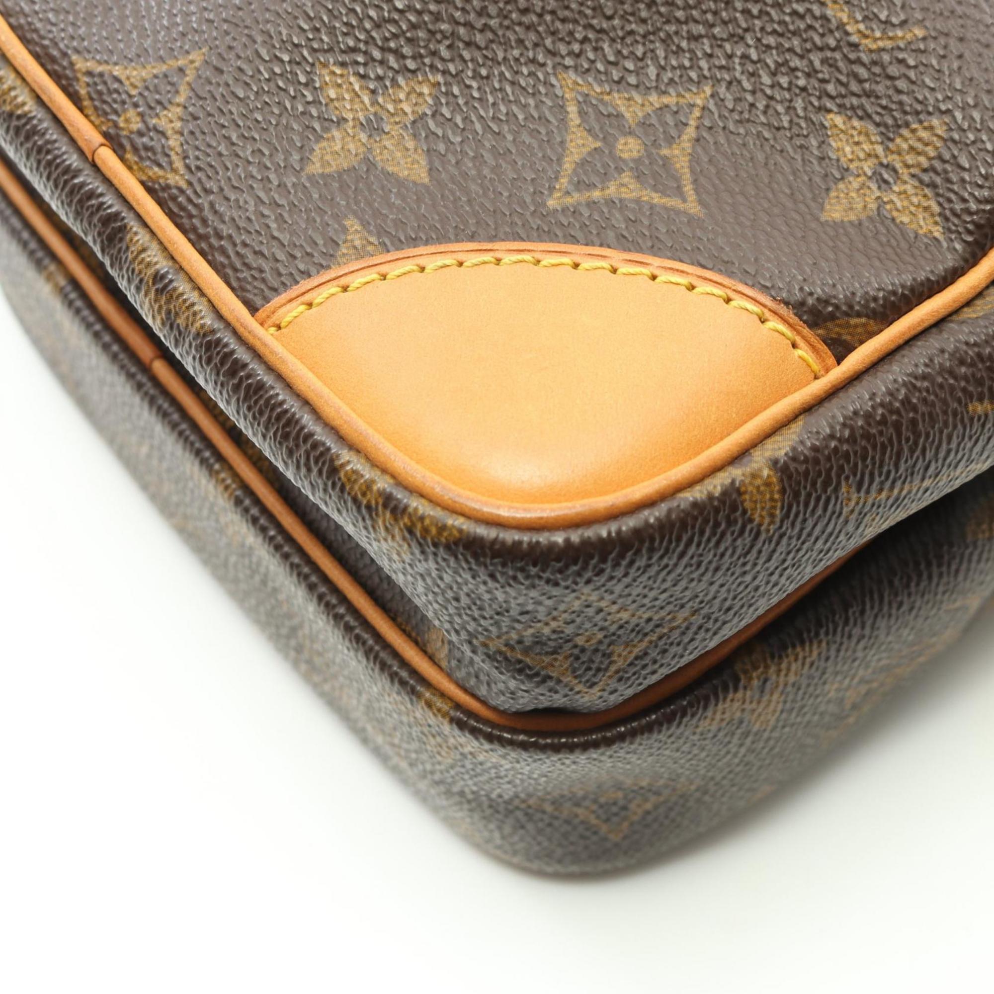 Louis Vuitton Brown Monogram Coated Canvas Shoulder Bag (Pre-Owned)