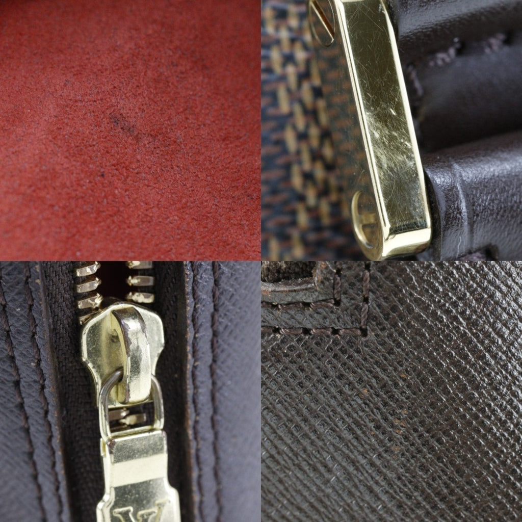 Louis Vuitton Brown Damier Canvas Handbag (Pre-Owned)