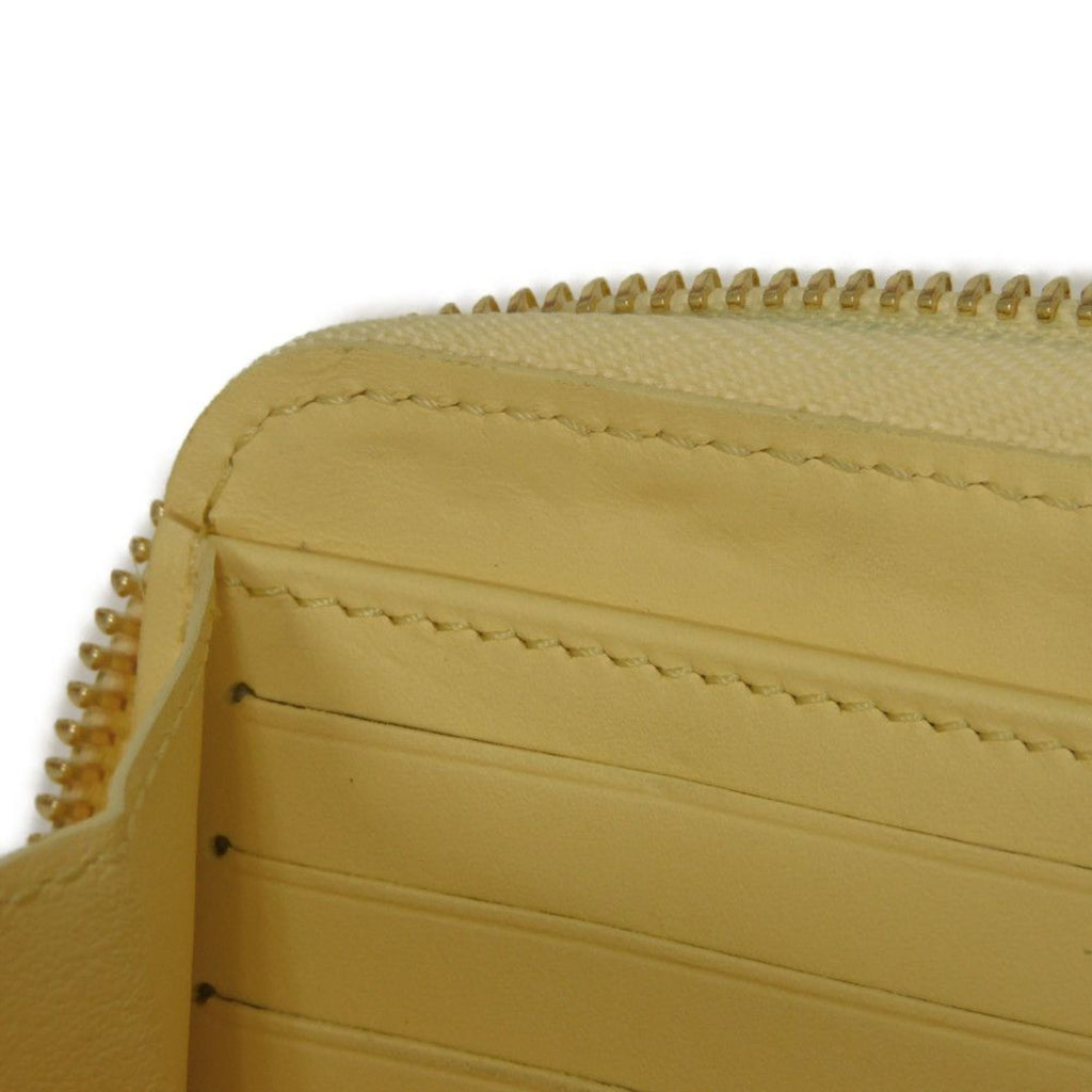 Louis Vuitton Monogram Jaune Yellow Leather Coin Purse/Coin Case (Pre-Owned)