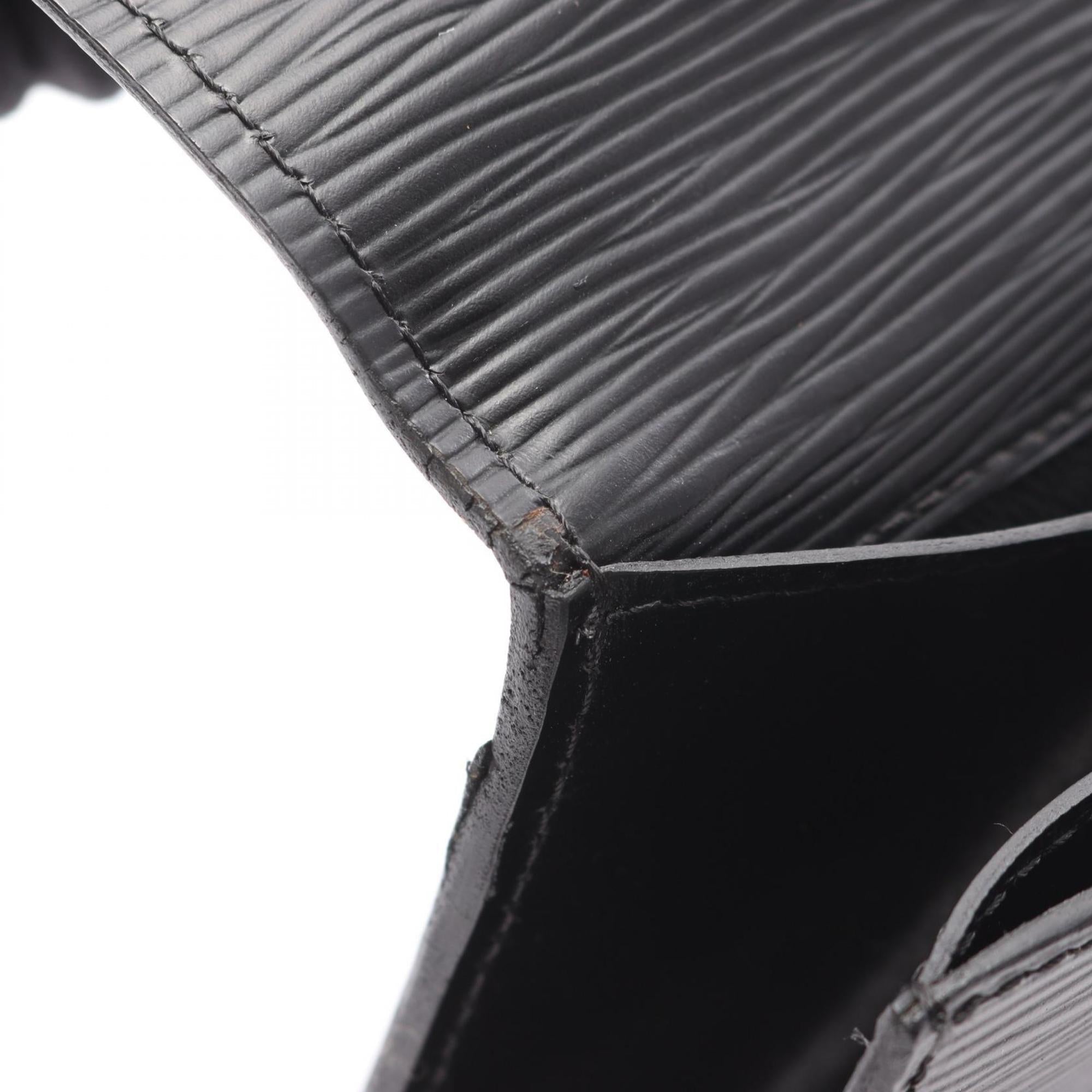 Louis Vuitton Black Noir Epi Leather Clutch Bag (Pre-Owned)