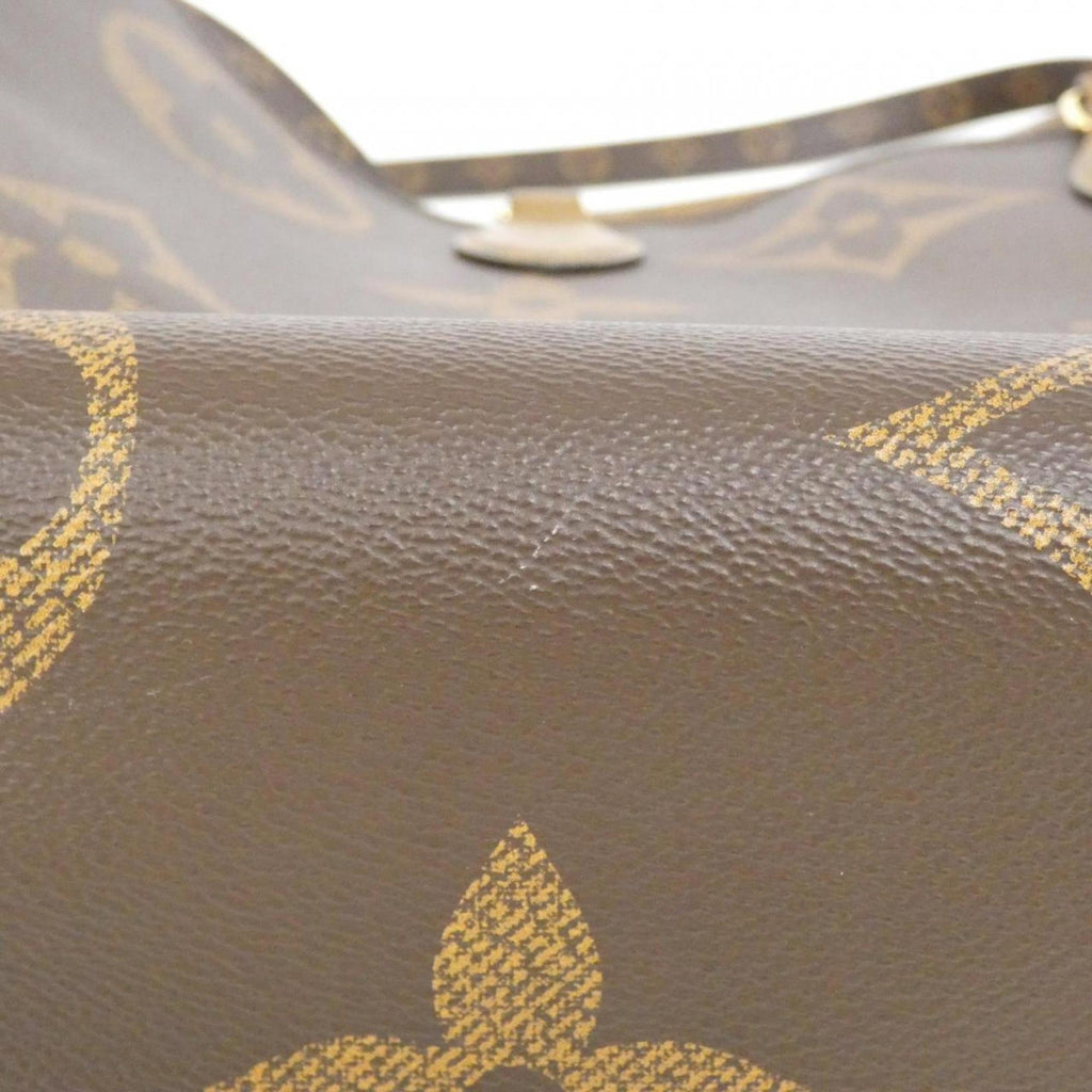 Louis Vuitton Marron Coated Canvas Handbag (Pre-Owned)