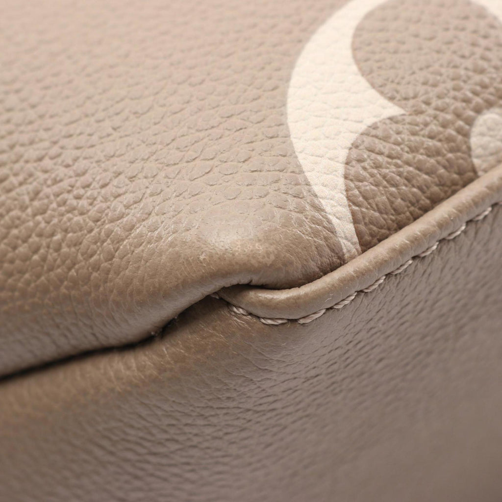 Louis Vuitton Beige Tourterelle Monogram Empreinte Handbag (Pre-Owned)