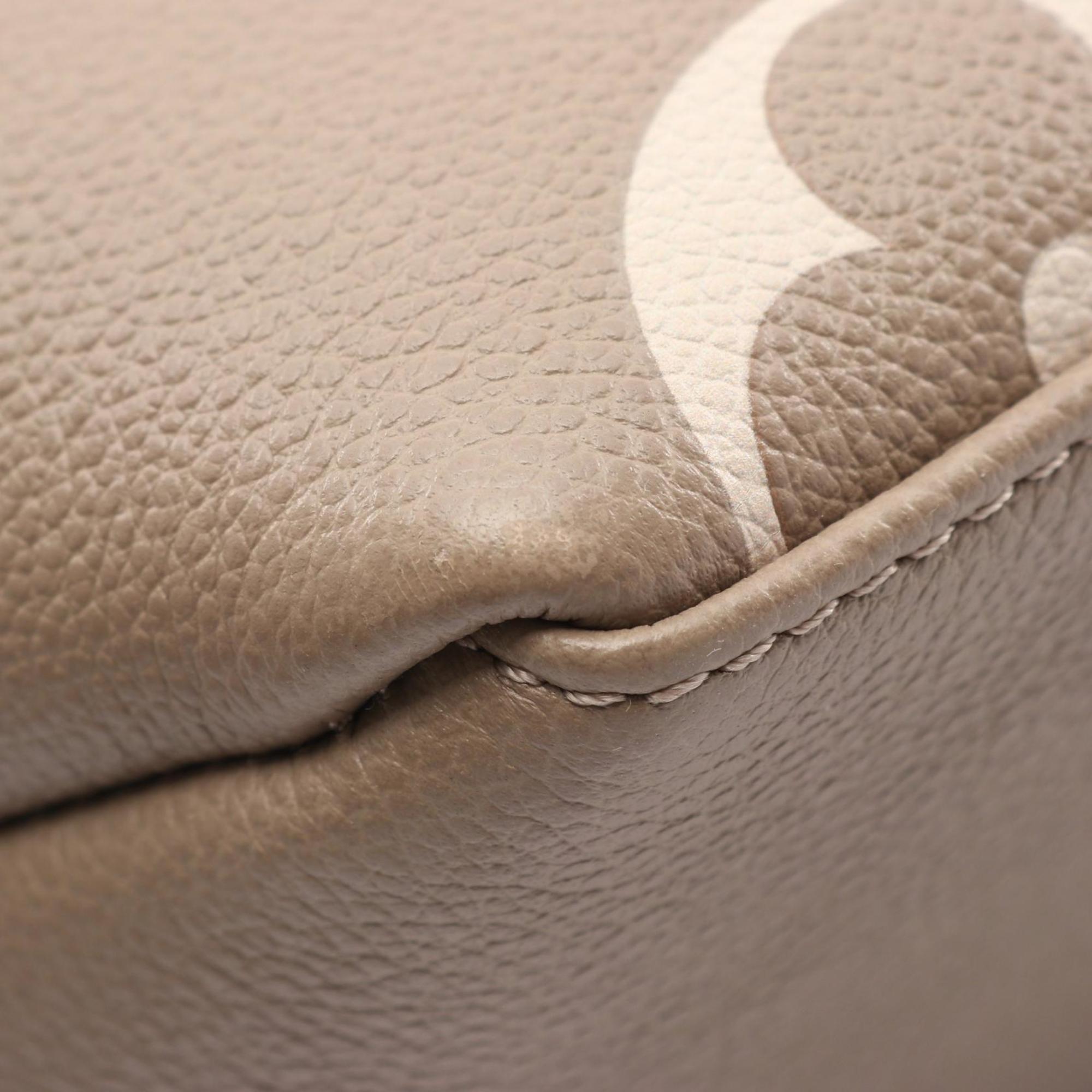 Louis Vuitton Beige Tourterelle Monogram Empreinte Handbag (Pre-Owned)