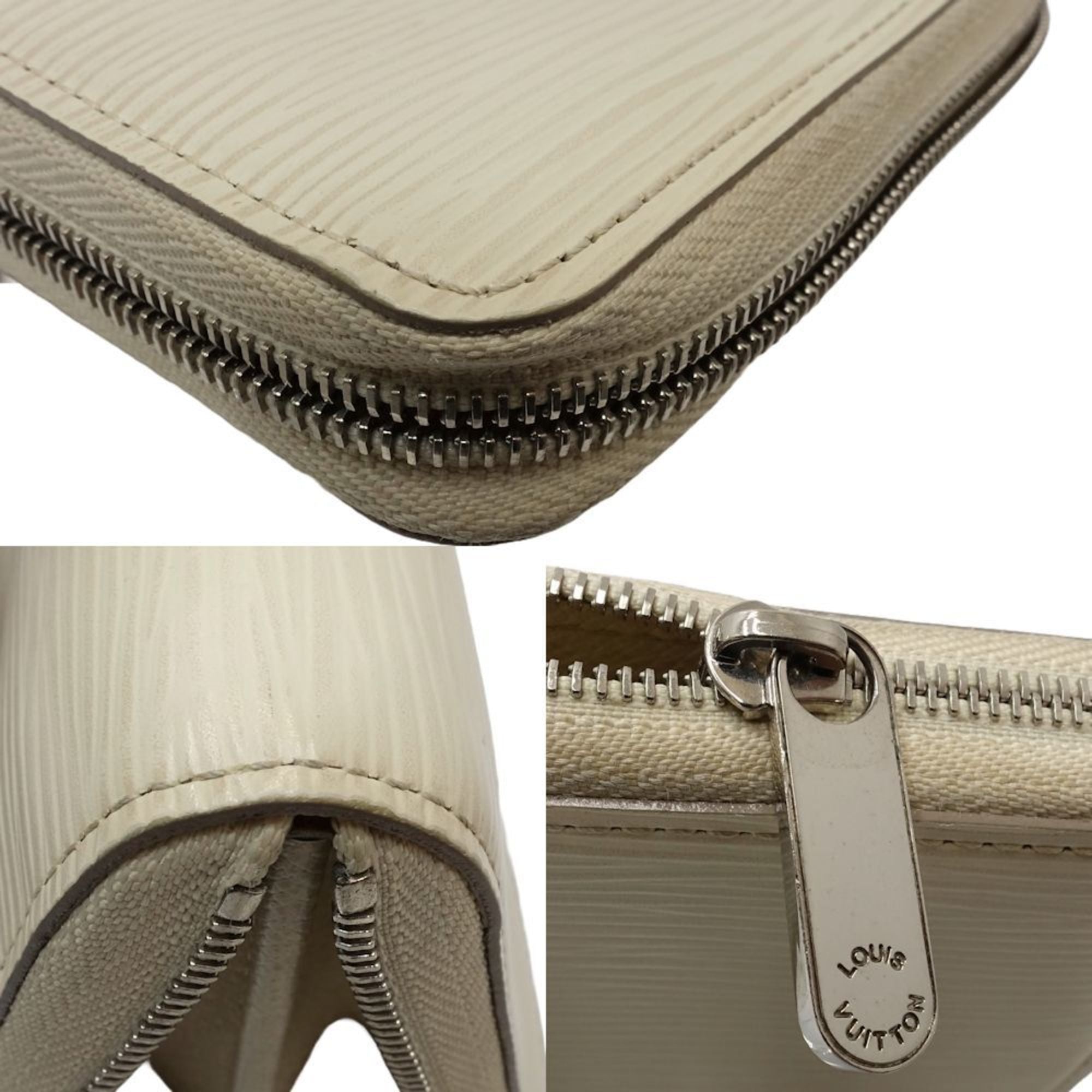 Louis Vuitton Lv Off White Epi Leather Coin Purse/Coin Case (Pre-Owned)