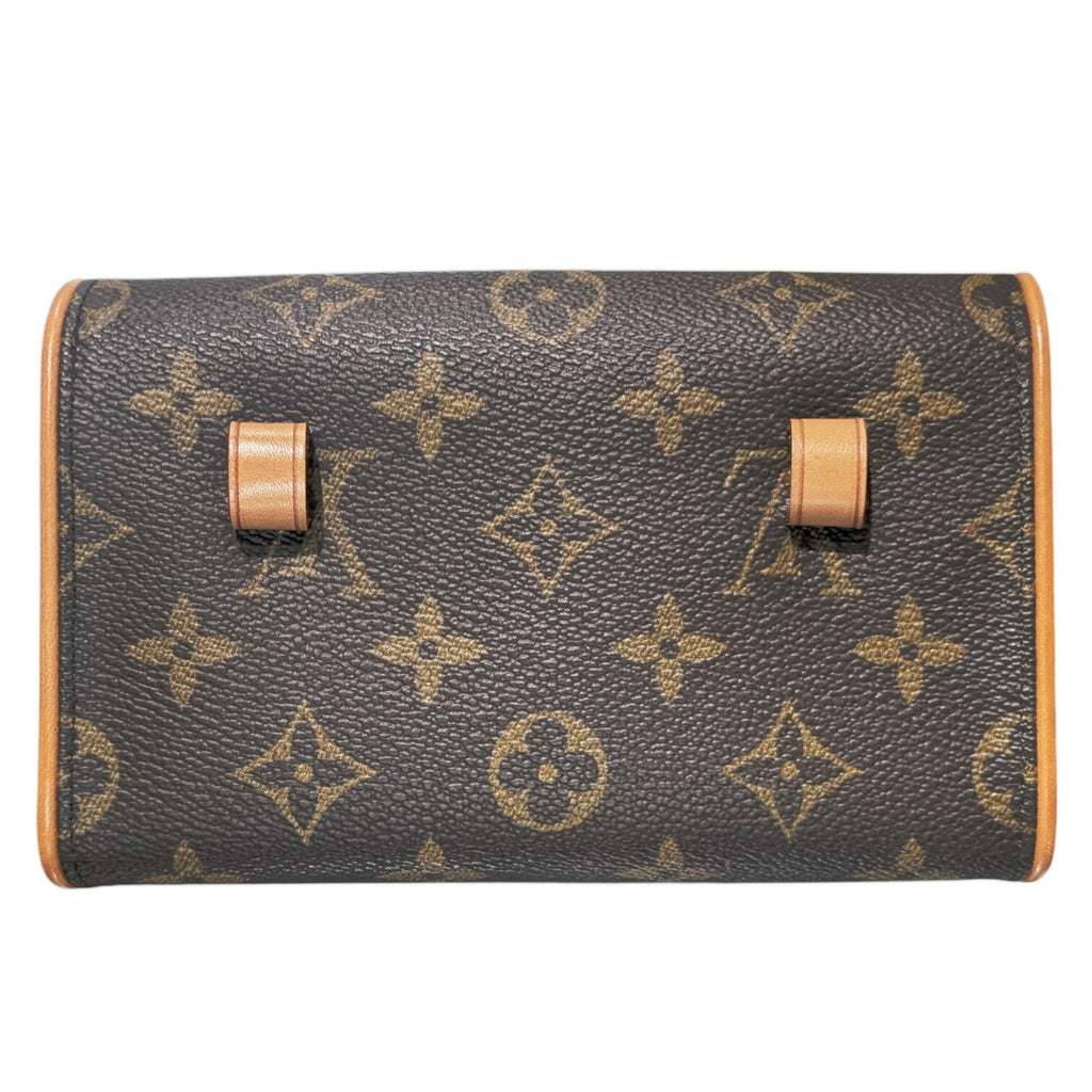 Louis Vuitton Brown Monogram Canvas Pochette Pouch Shoulder Bag (Pre-Owned)