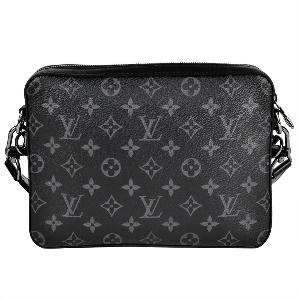 Louis Vuitton Black Monogram Eclipse Shoulder Bag (Pre-Owned)
