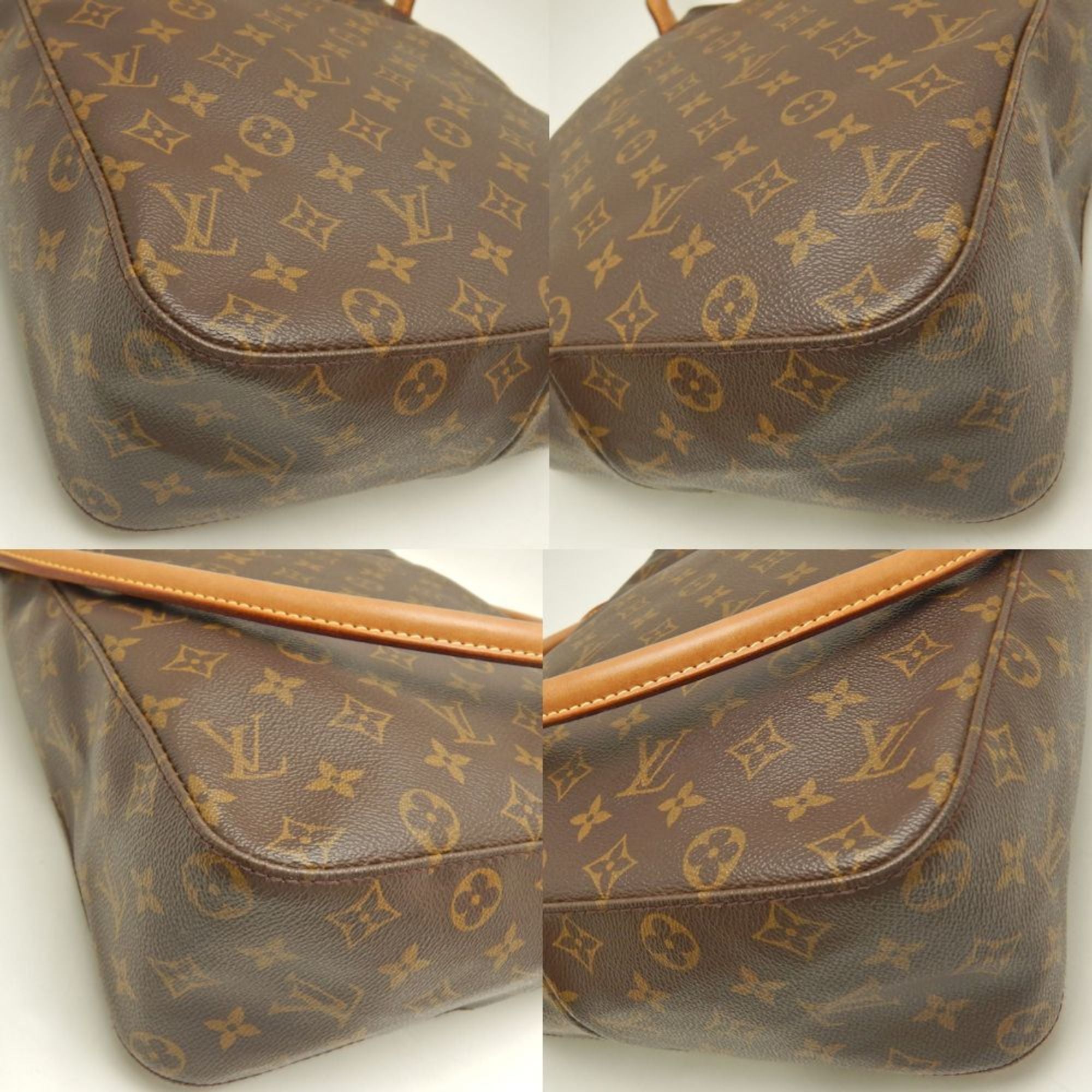 Louis Vuitton Monogram Brown Pvc Shoulder Bag (Pre-Owned)