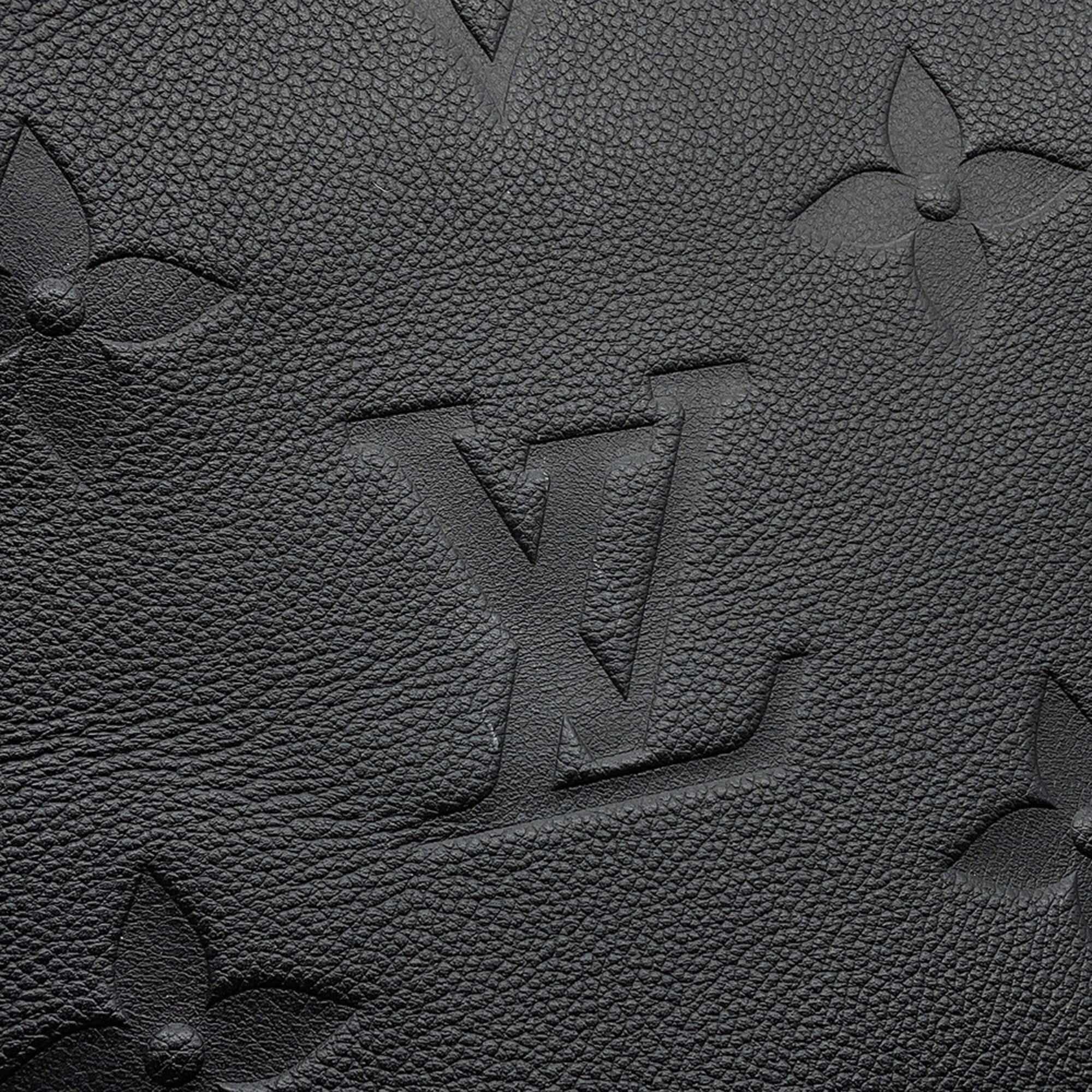 Louis Vuitton Black Monogram Noir Monogram Empreinte Handbag Shoulder Bag (Pre-Owned)