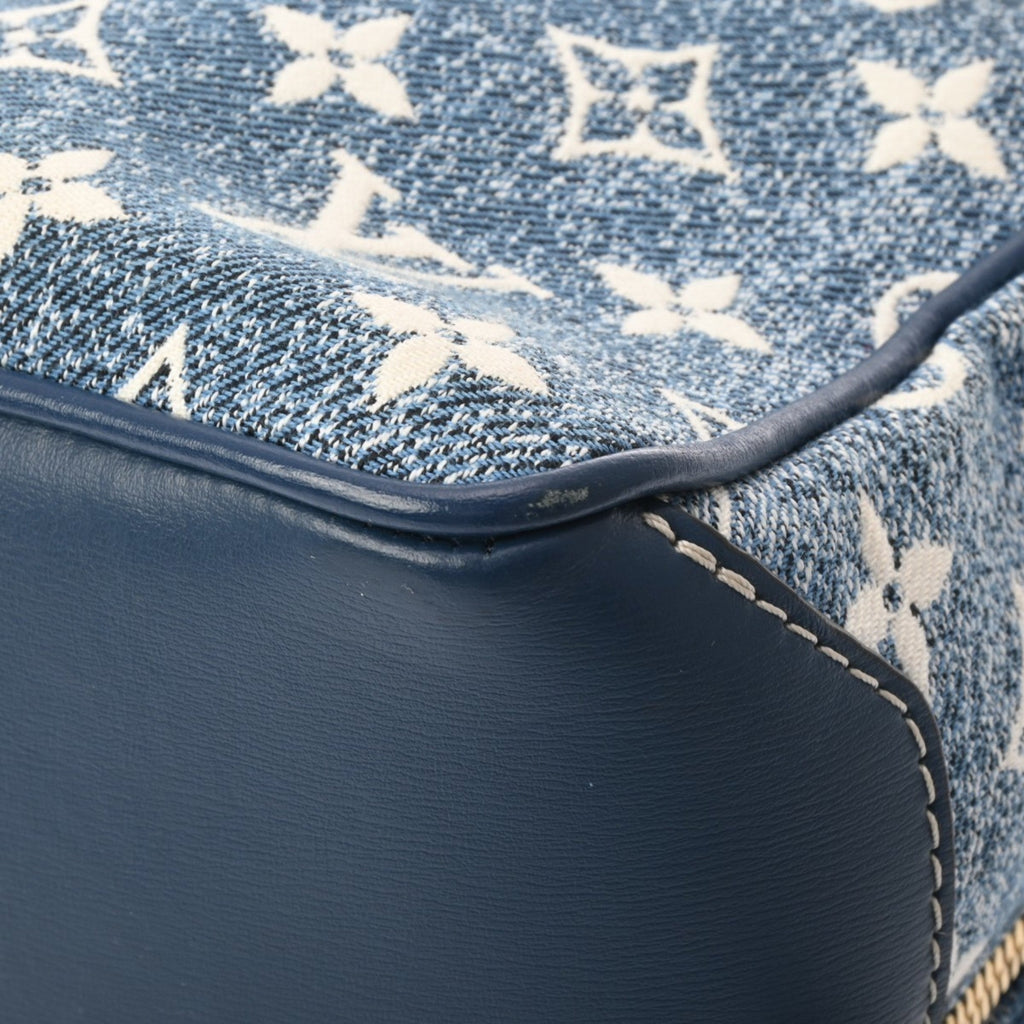 Square Bag Monogram Jacquard Denim