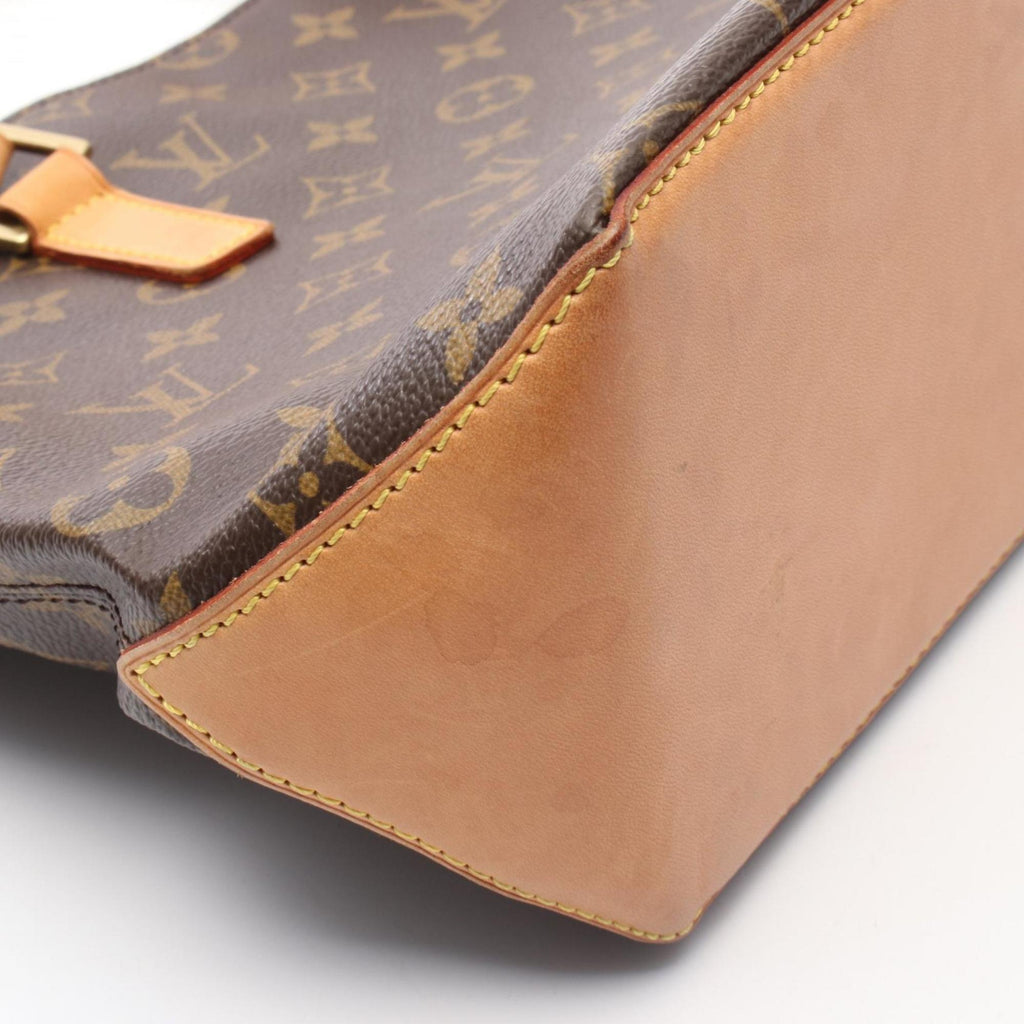 Louis Vuitton Monogram Brown Coated Canvas Leather Shoulder Bag (Pre-Owned)