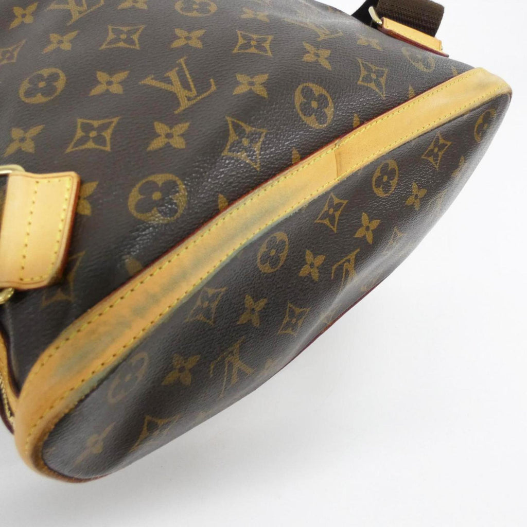 Louis Vuitton Monogram Marron Coated Canvas Backpack (Pre-Owned)