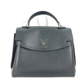 Louis Vuitton Black Noir Leather Handbag Tote Bag (Pre-Owned)