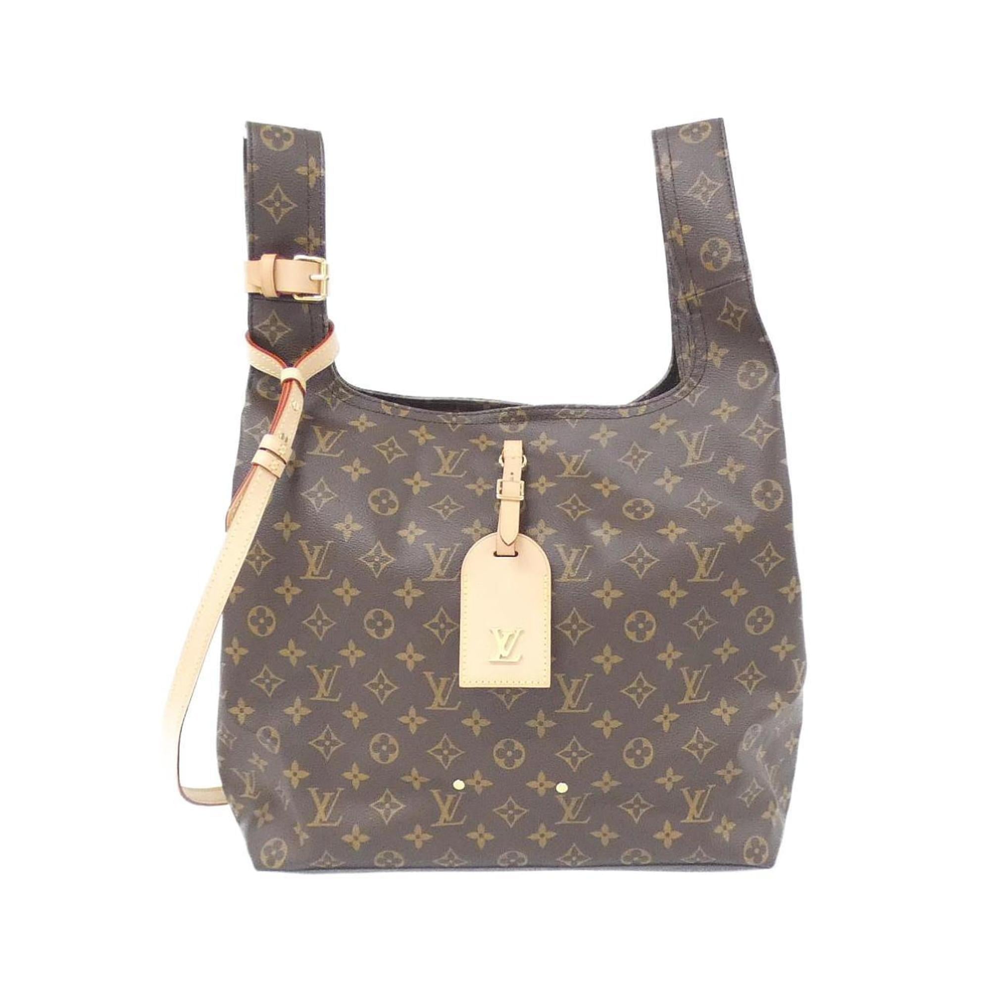 Louis Vuitton Brown Coated Canvas Handbag (Pre-Owned)