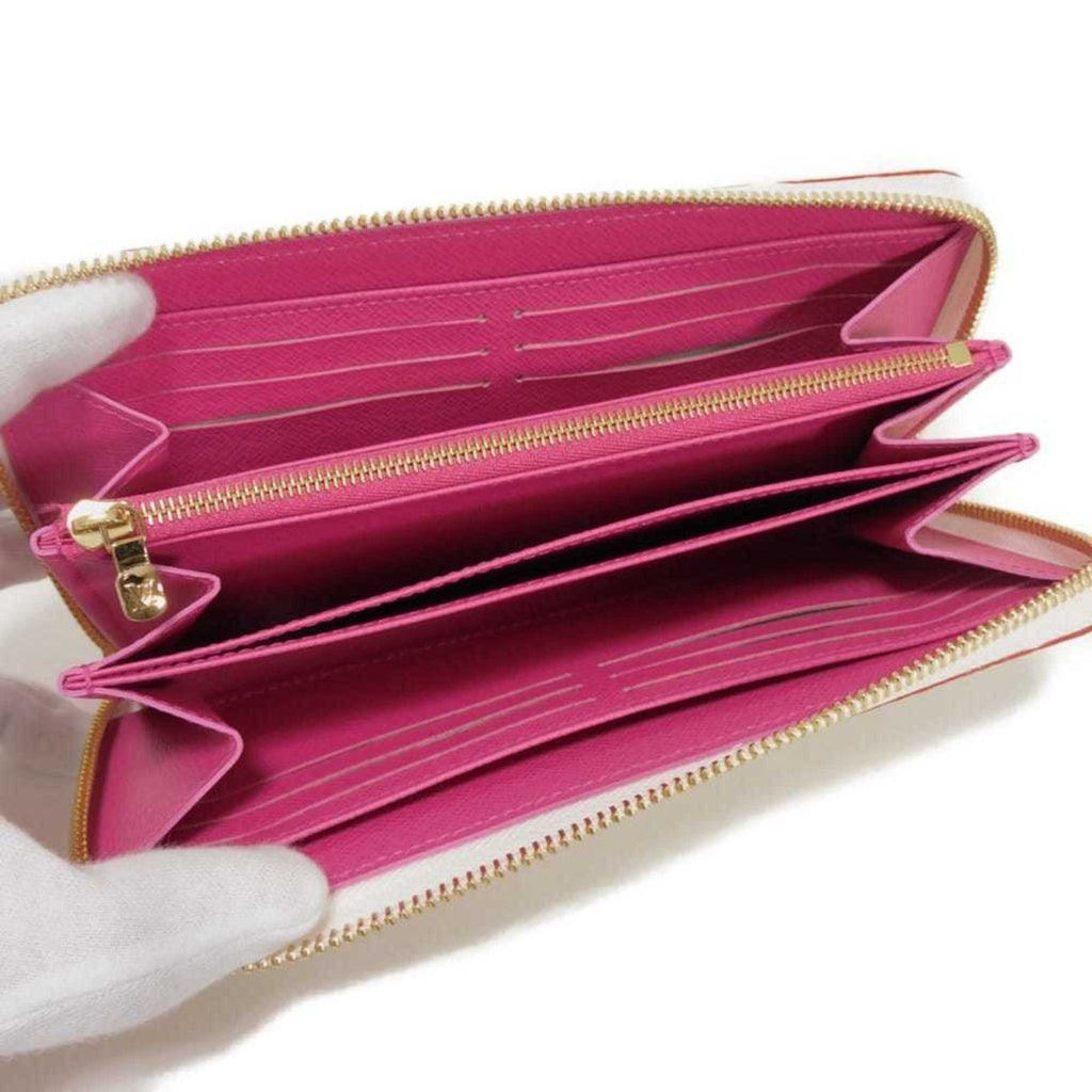 Louis Vuitton Monogram Multi-Color Pink White Monogram Multicolore Canvas Leather Long Wallet (Bi-Fold) (Pre-Owned)