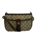 Vintage Web Crossbody Bag GG Coated Canvas Small